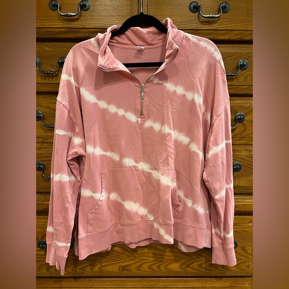 TieDye 1/4 Zip Pullover